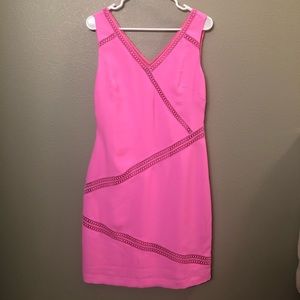 Sleeveless pink dress